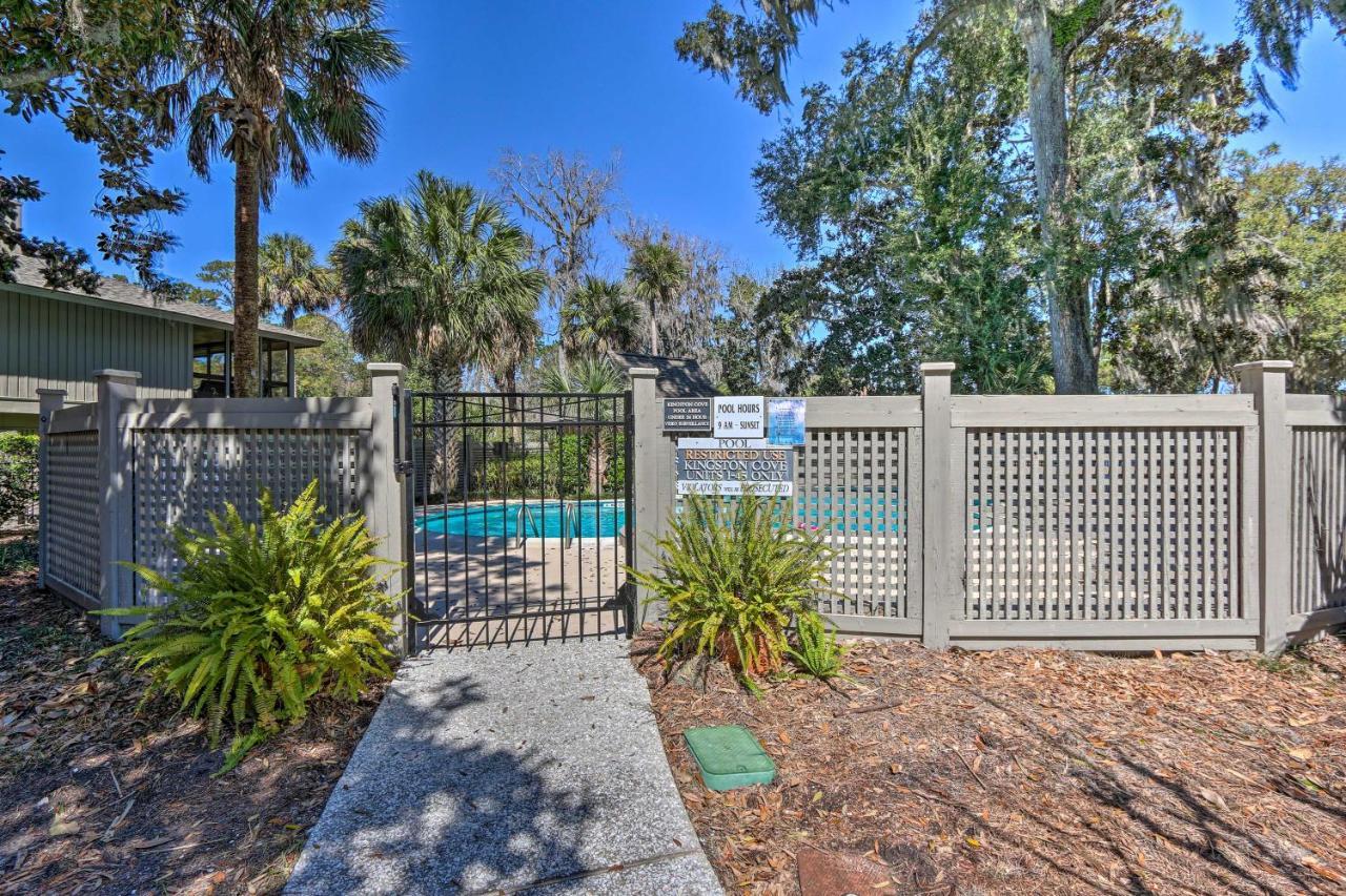 Coastal Oasis With Pool - Walk To Coligny Beach Park Hilton Head Island Kültér fotó
