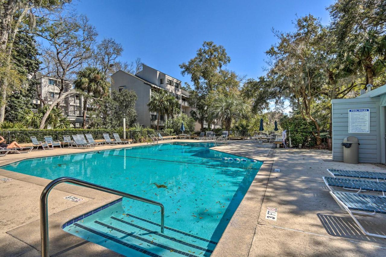 Coastal Oasis With Pool - Walk To Coligny Beach Park Hilton Head Island Kültér fotó
