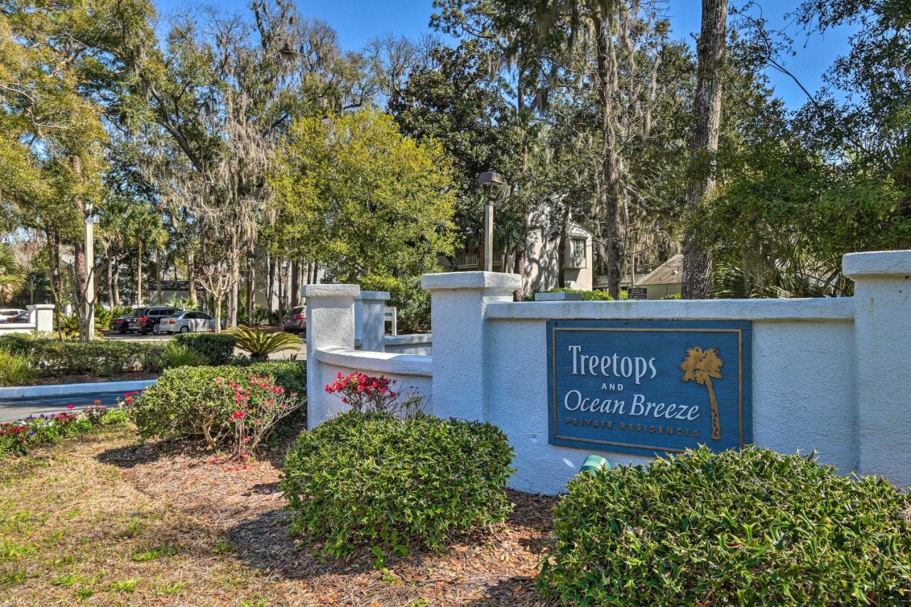 Coastal Oasis With Pool - Walk To Coligny Beach Park Hilton Head Island Kültér fotó